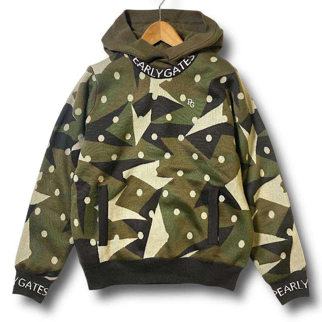 4 定価51700円 パーリーゲイツ 3WAY ニット セーター プルオーバー