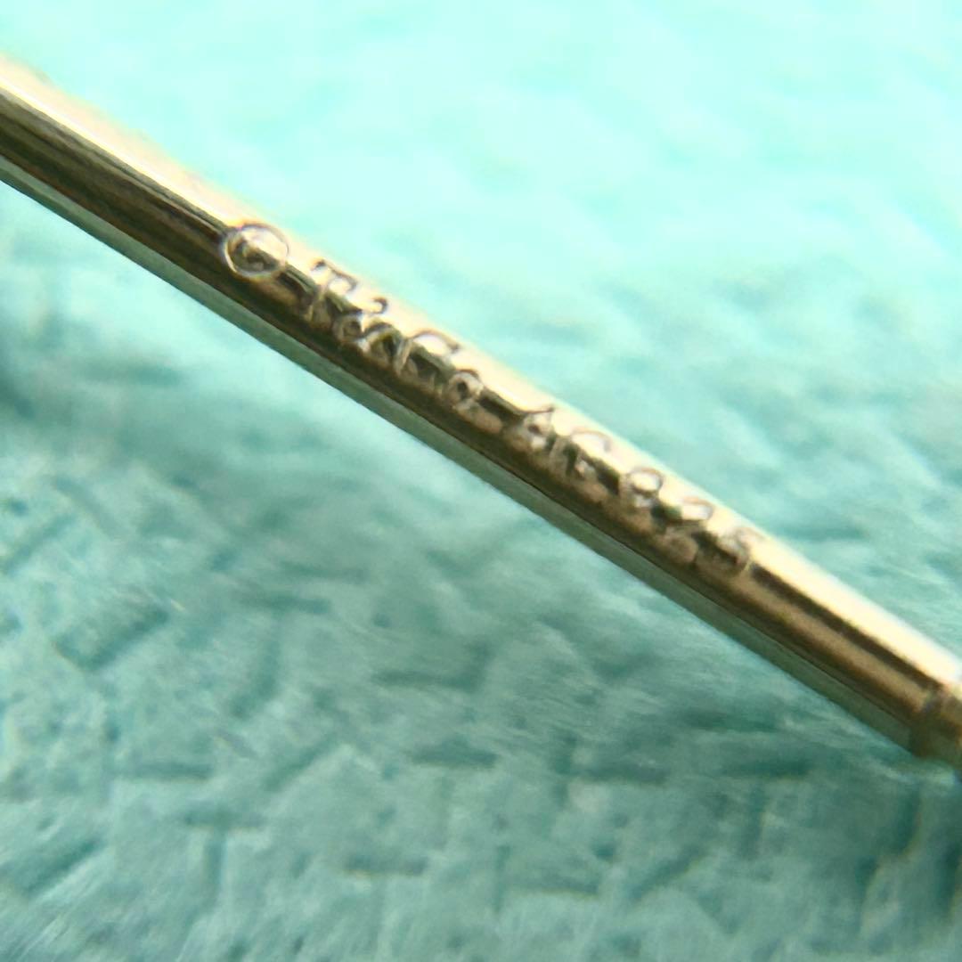 ✨希少✨ティファニー オニキス ドロップピアス 約3cmチェーン SV925