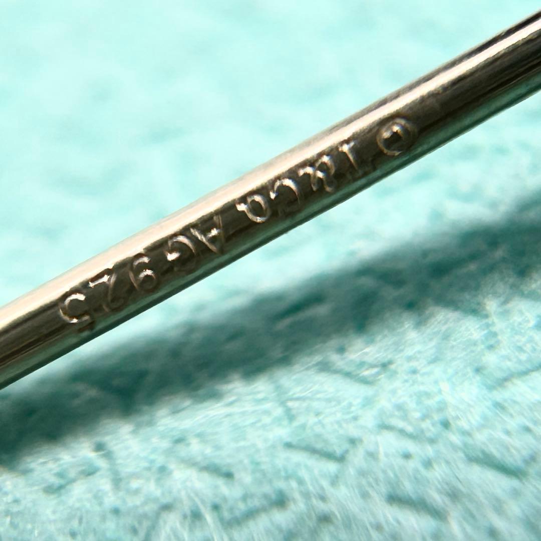 ✨希少✨ティファニー オニキス ドロップピアス 約3cmチェーン SV925