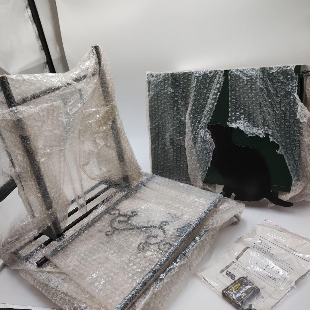 cM41L【未使用品】 スタンドポスト キャット 郵便ポスト