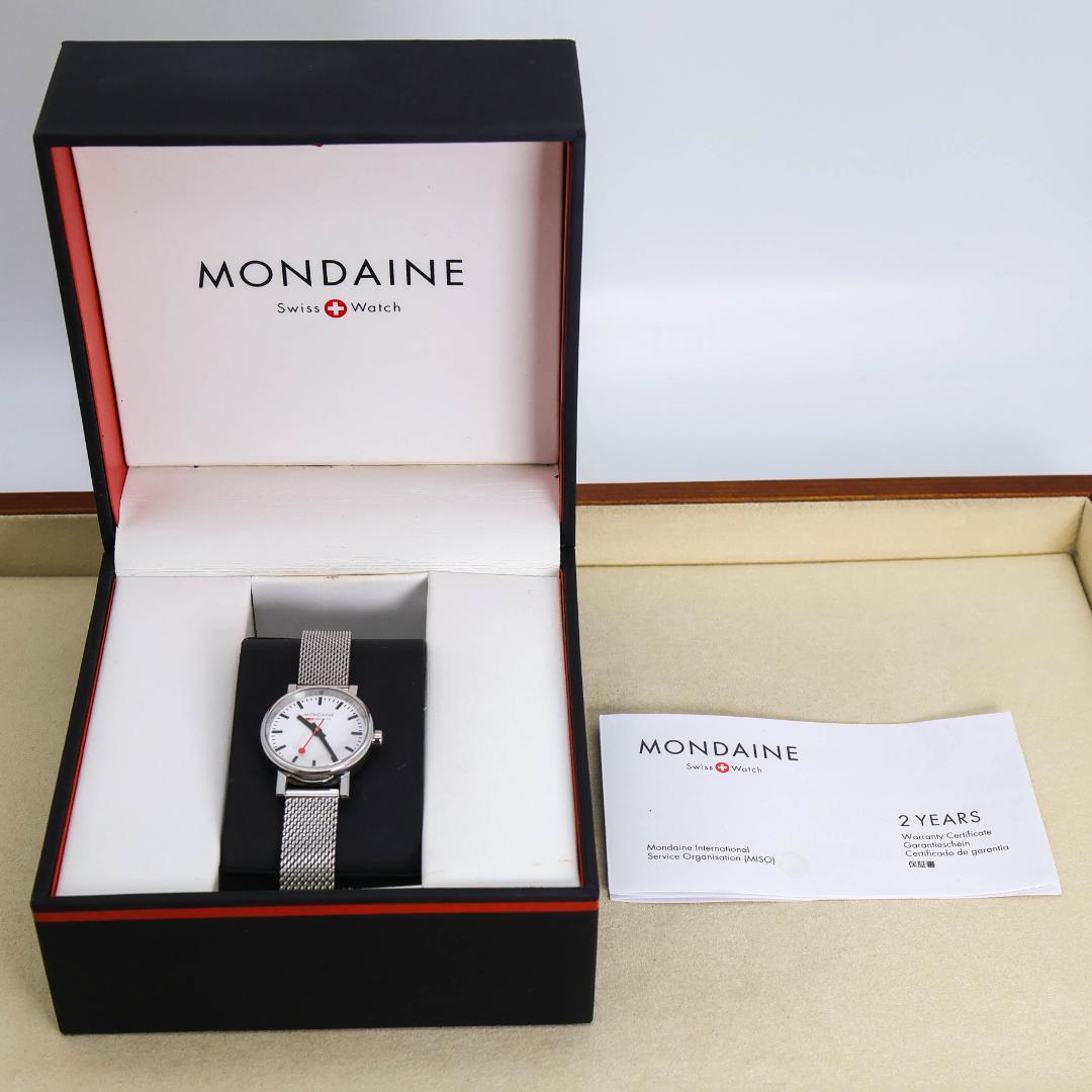 専用 MONDAINE 腕時計 エヴォ 25mm メッシュブレス 外箱 1993