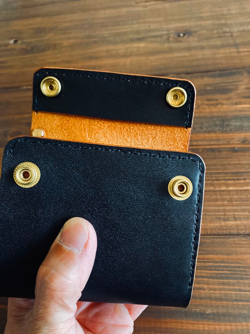 【栃木レザー】ショートトラッカーウォレットTS03-63