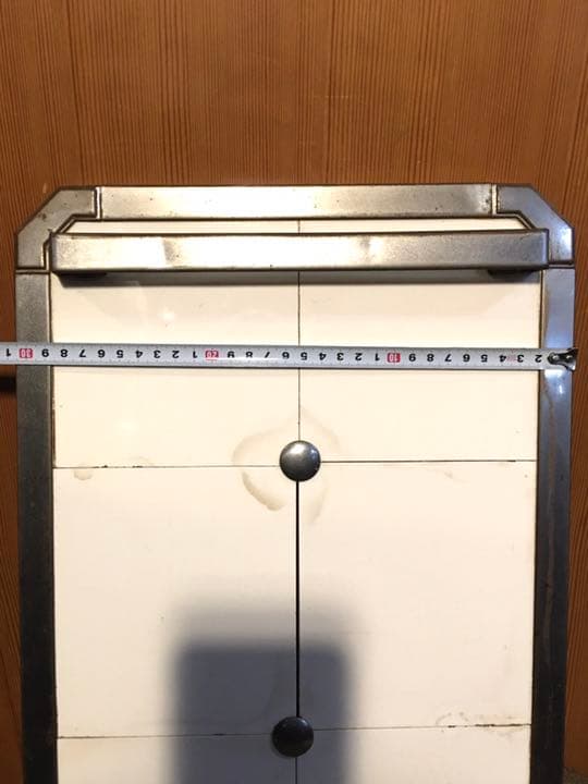 レア　ヴィンテージ　レードルラック　ホワイトタイル　東欧ヴィンテージ