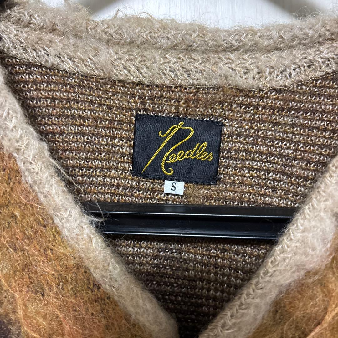 Needles アーガイル柄　カーディガン Sサイズ