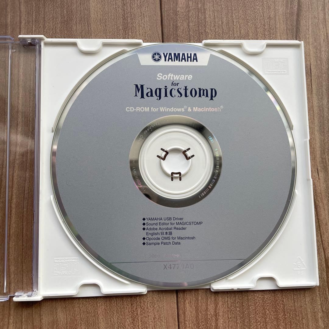 アコギエフェクターYAMAHA Magicstomp パッチ書換え日本未発売品