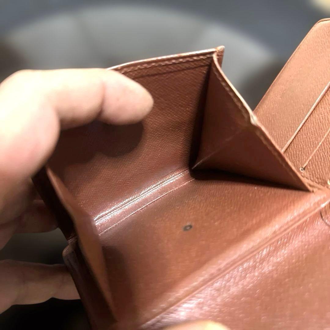 11☆優良品☆ モノグラム♪マルコ☆2つ折り財布★ポケットあり