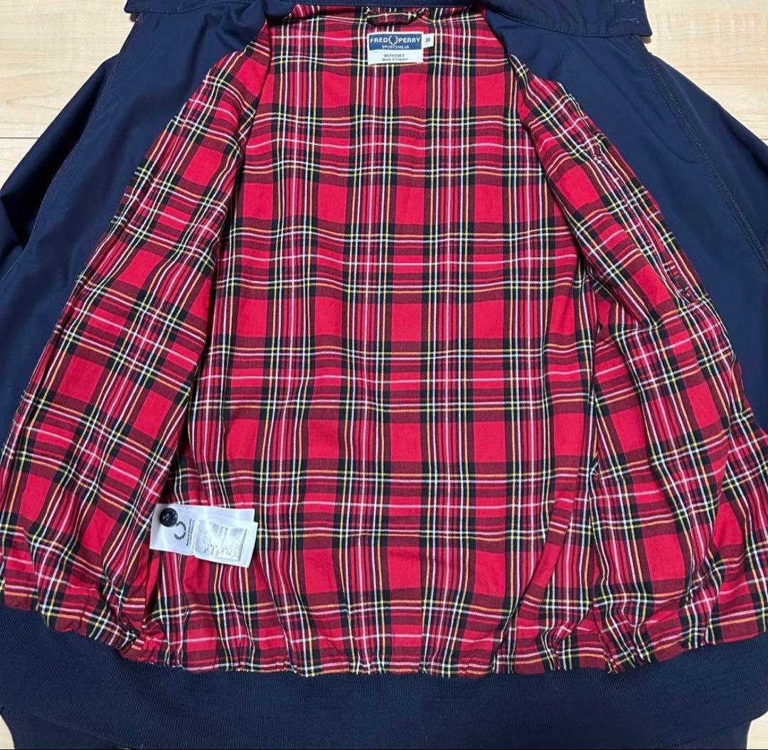 イングランド製 フレッドペリー ハリントンジャケット サイズ38