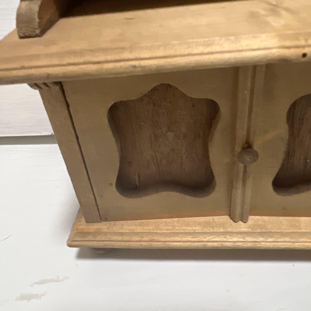 アンティーク　ミニチュアキャビネット