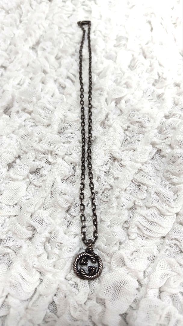 GUCCI インターロッキングg ネックレス メンズ