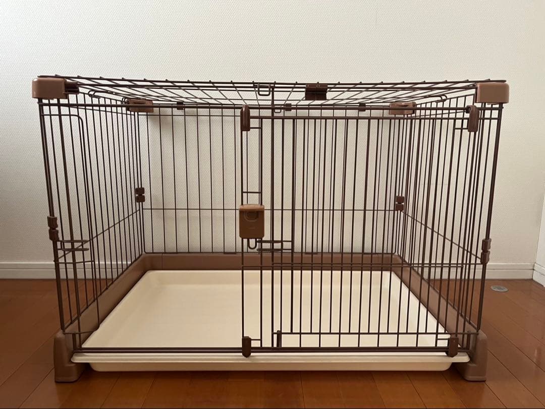 リッチェル　ブラウン犬用ケージ