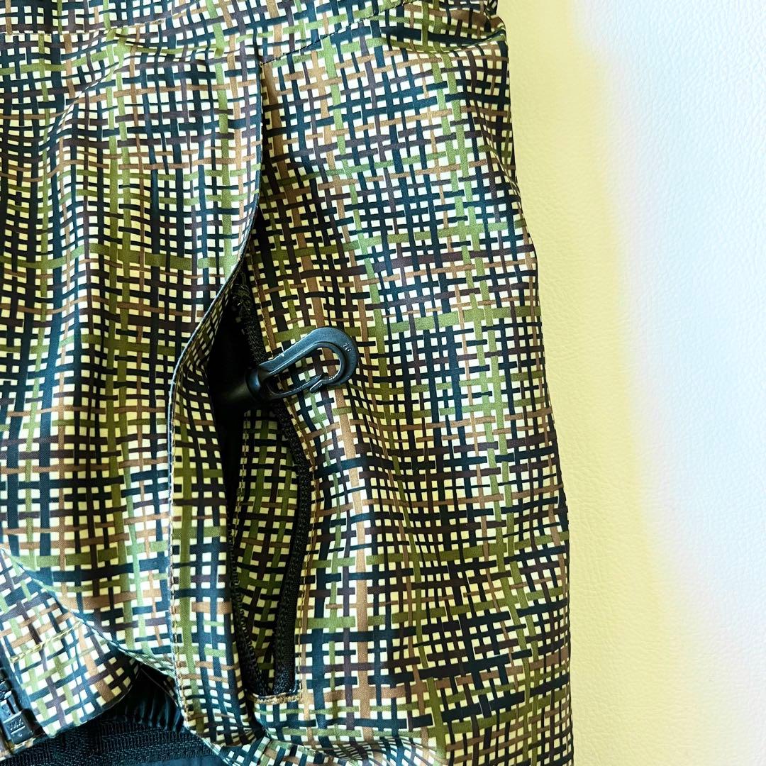 3245【美品】バートン　ジャケット akゴアテックス チェック総柄サイクリック