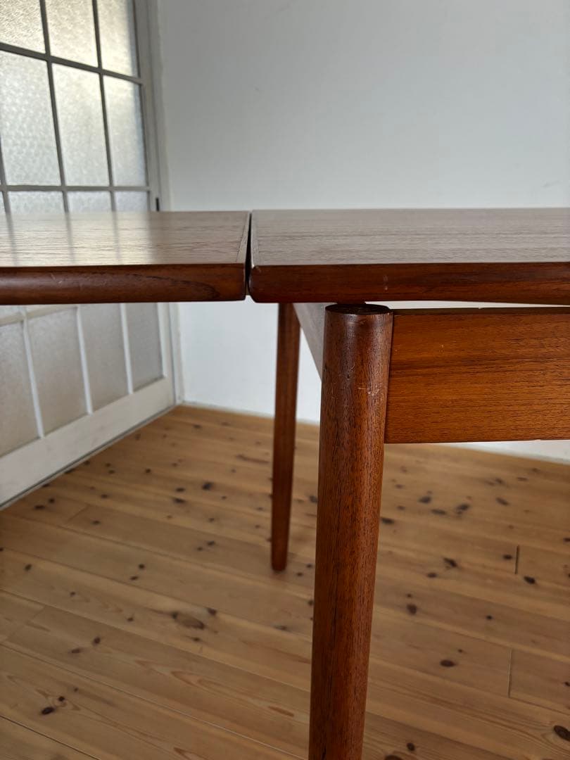 北欧ヴィンテージ　デンマーク　ドローリーフテーブル