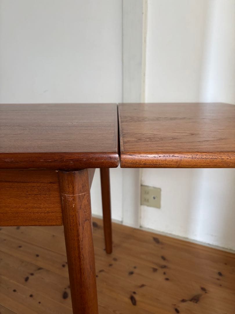 北欧ヴィンテージ　デンマーク　ドローリーフテーブル
