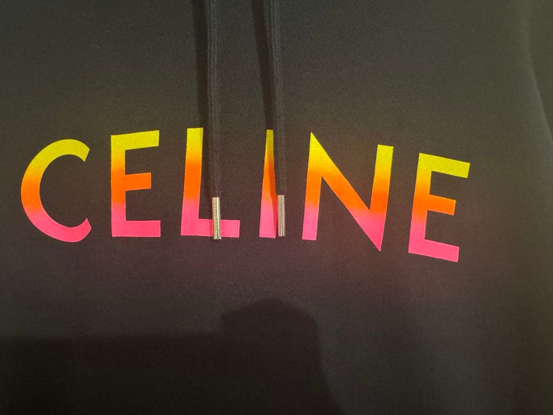 値下げ！【希少XXL】CELINEセリーヌ パーカー 2Y753670Q