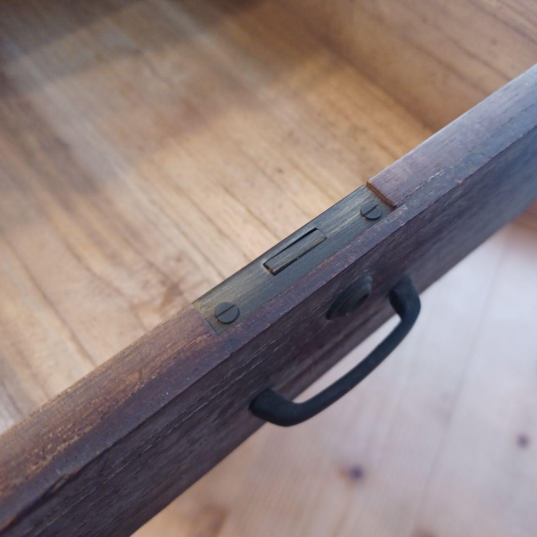 桐材 ５杯小引き出し　抽斗 書類棚 収納棚 箪笥 古家具 古道具 アンティーク