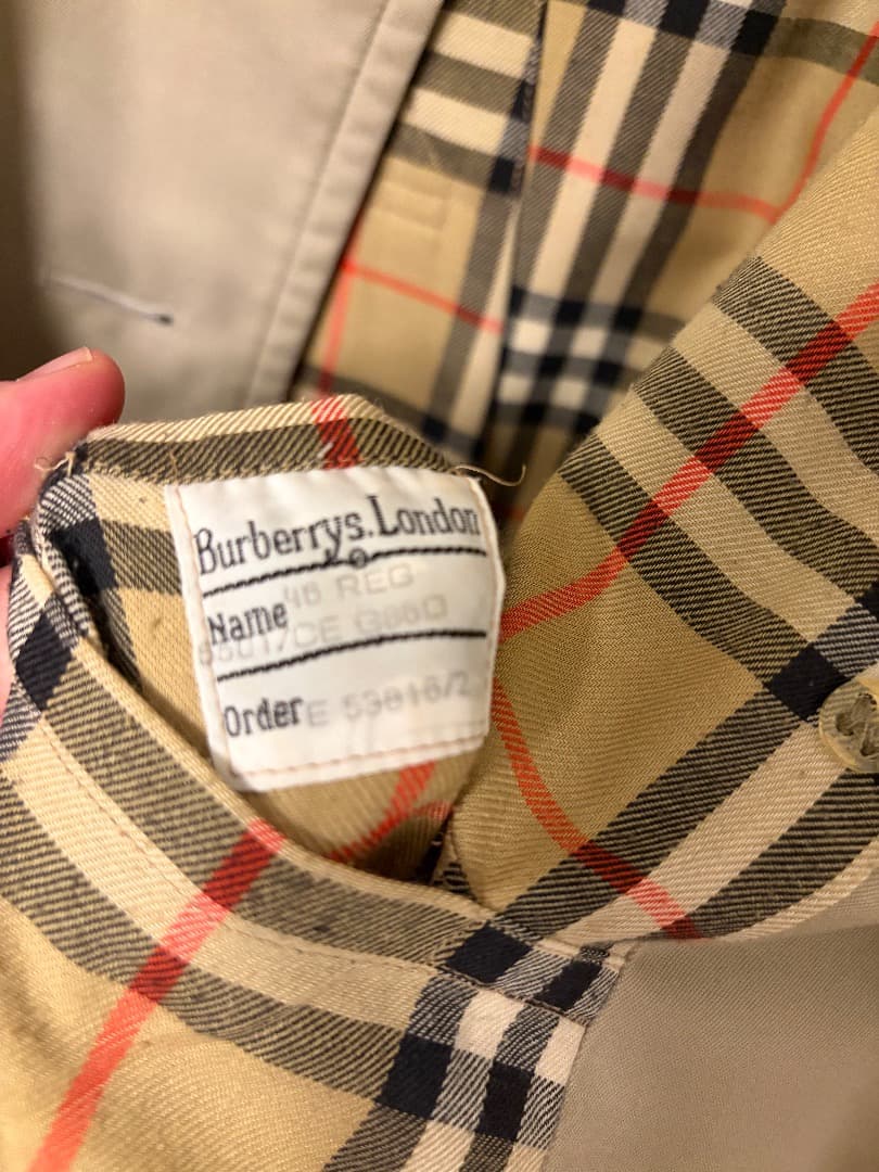 Burberrys バーバリーズ トレンチコート ノバチェック 英国製 ベージュ