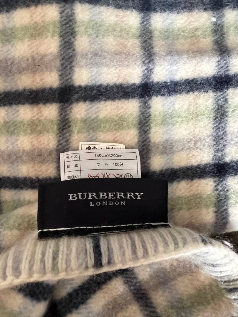 バーバリー 毛布