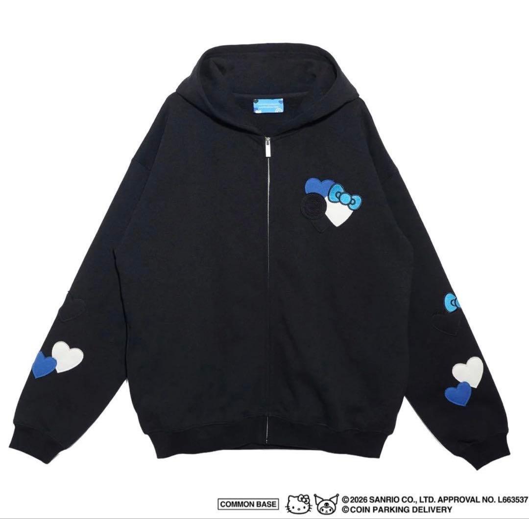 トップス COIN PARKING DELIVERYxSANRIO HOODIE L-XL