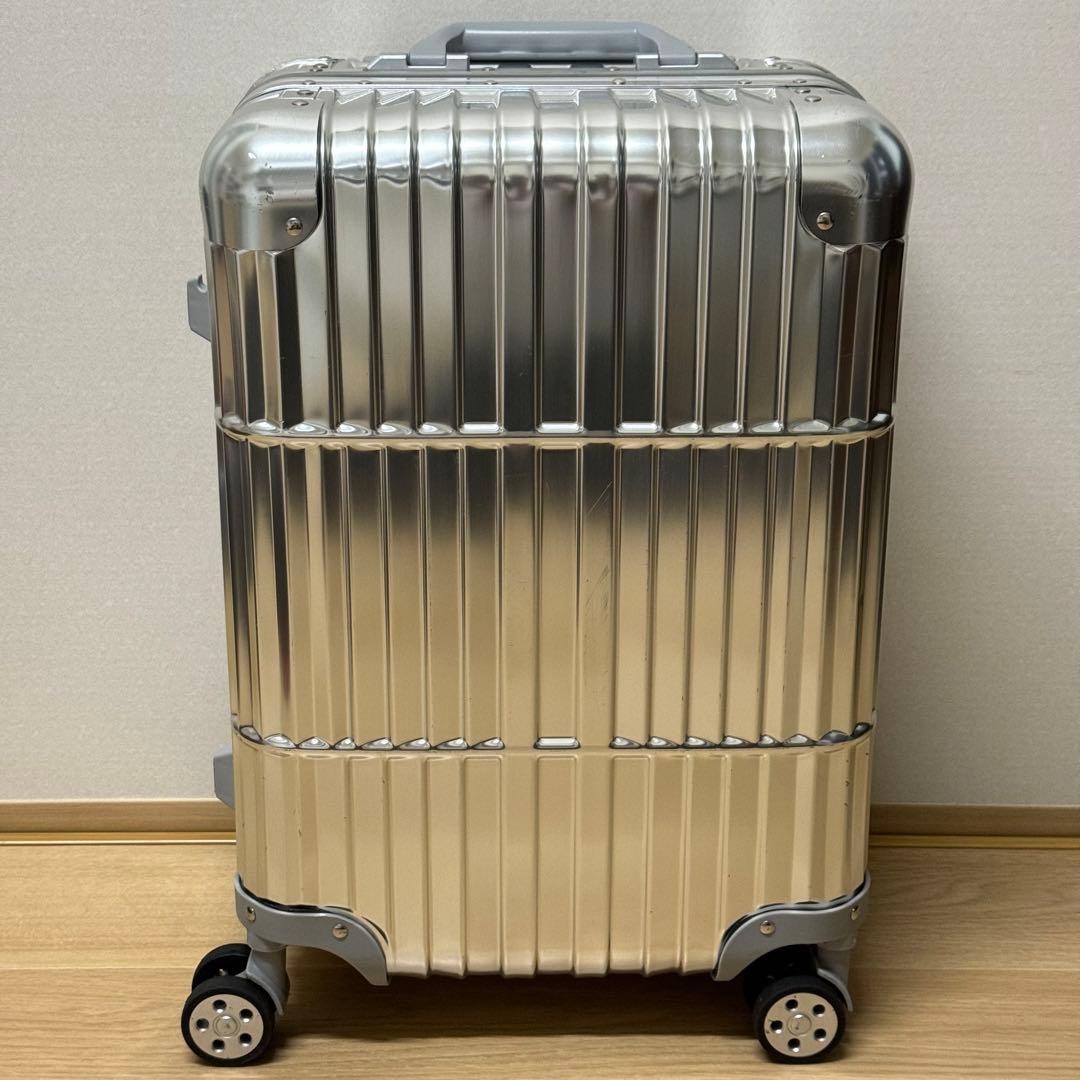 希少！オールアルミ合金　ハードキャリーケース　機内持ち込み対応　4輪