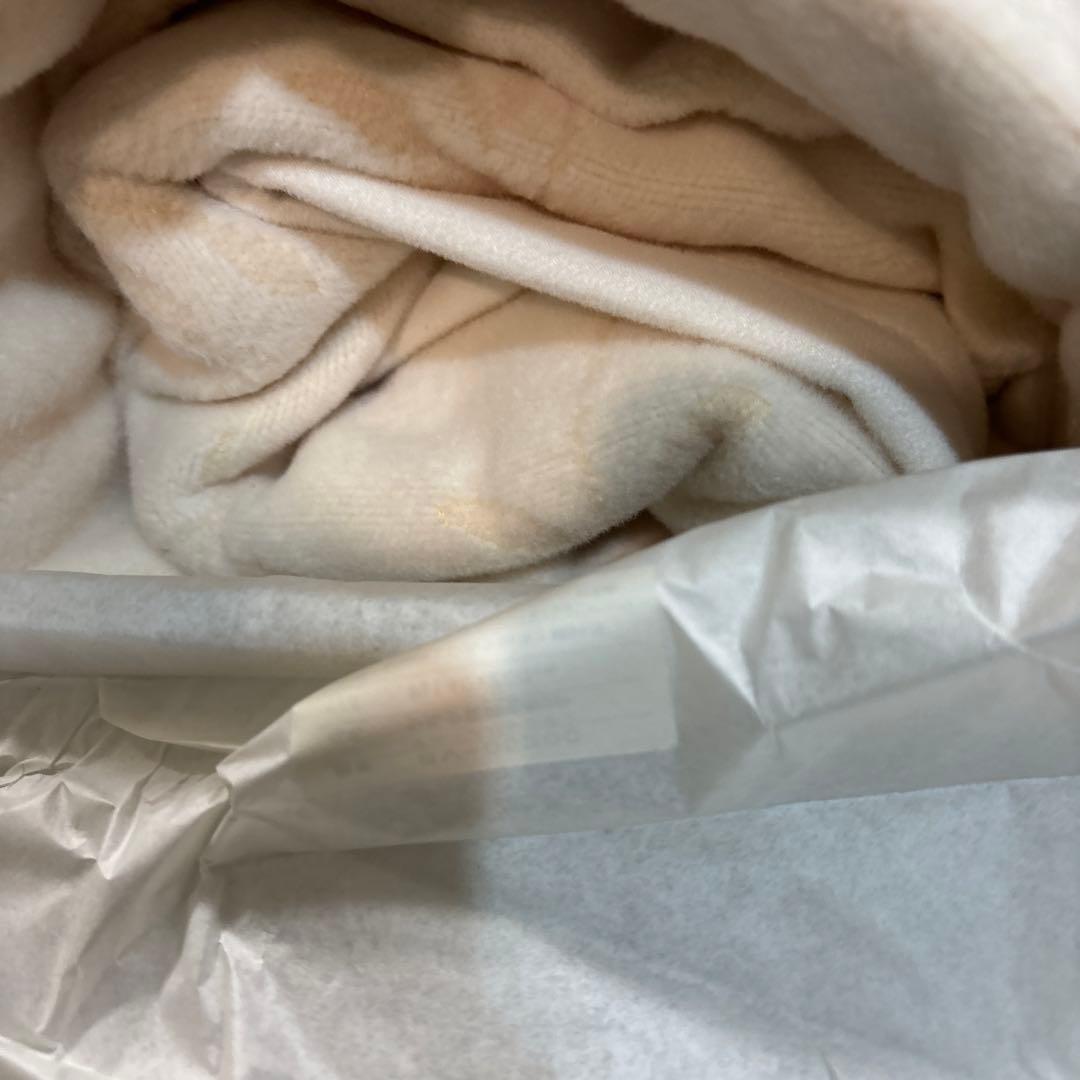 BRUNO VALENTINO 毛布　シルクミックス