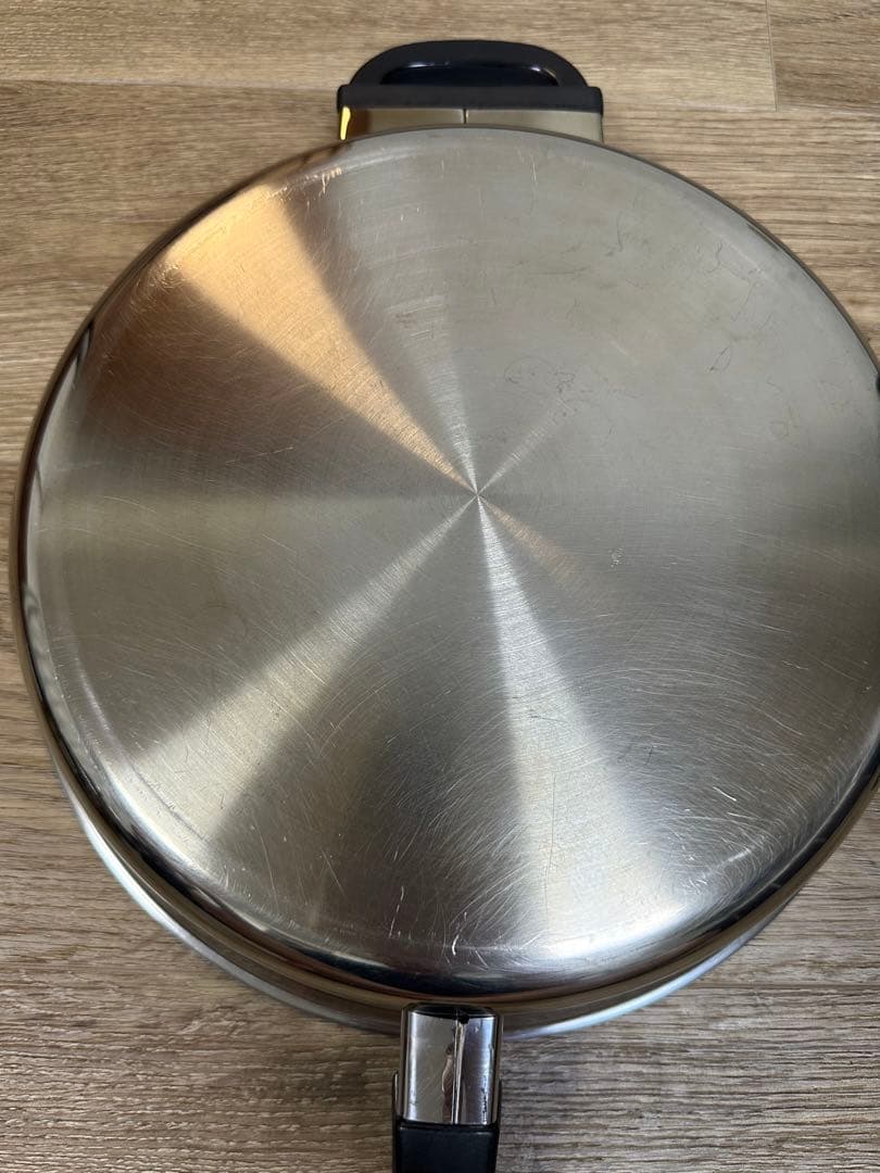 ステンレス両手鍋＋片手鍋 2個セット