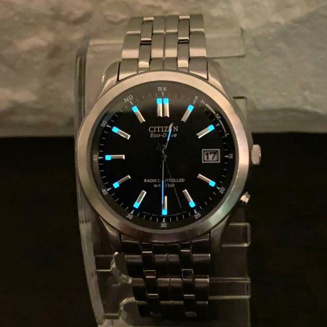 【稼働品】CITIZEN/シチズン アテッサ H415 電波ソーラー