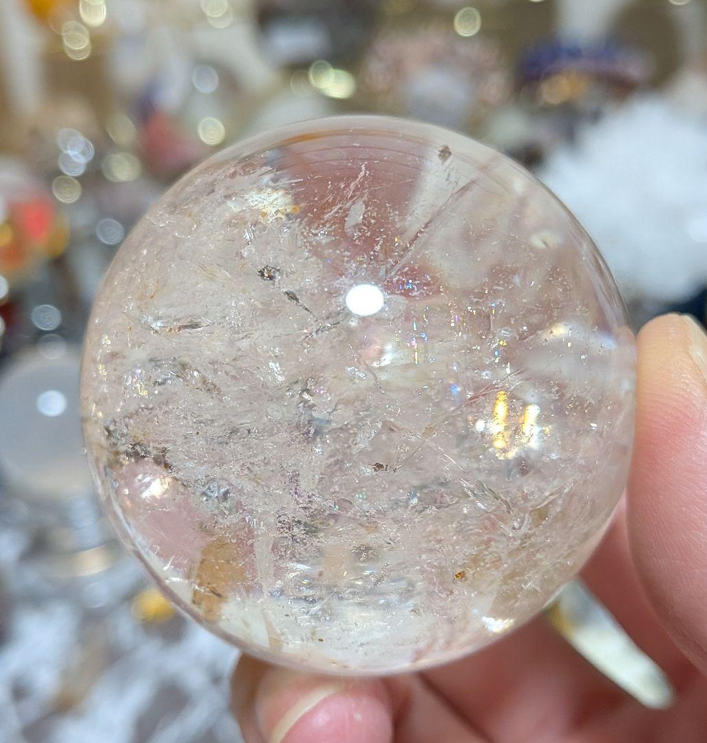 アゼツライト☆スフィア☆アメリカ産☆高品質☆台座つき☆