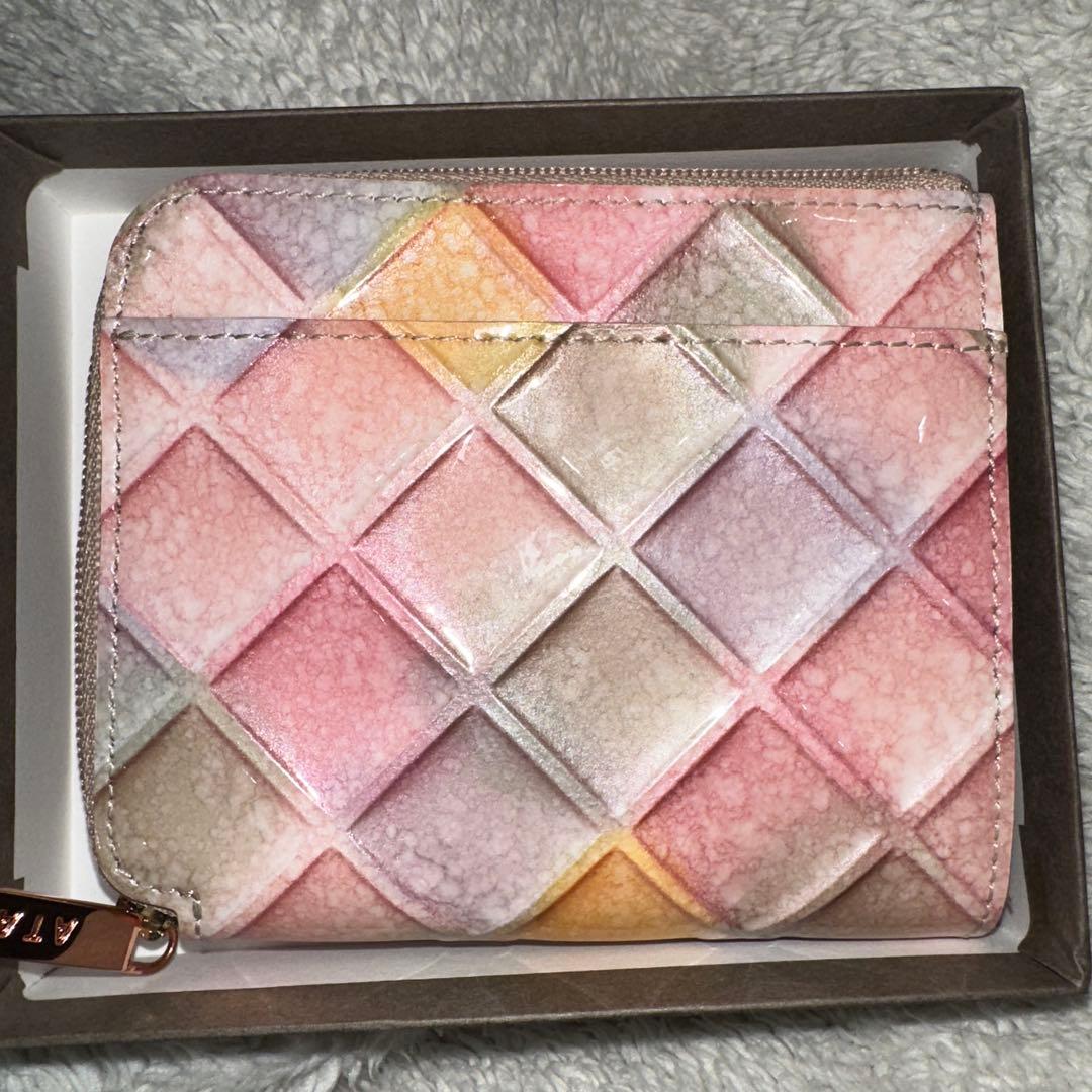 ATAO 二つ折り財布　シャングリラピンク　【完売品】　ゆめかわ　未使用品