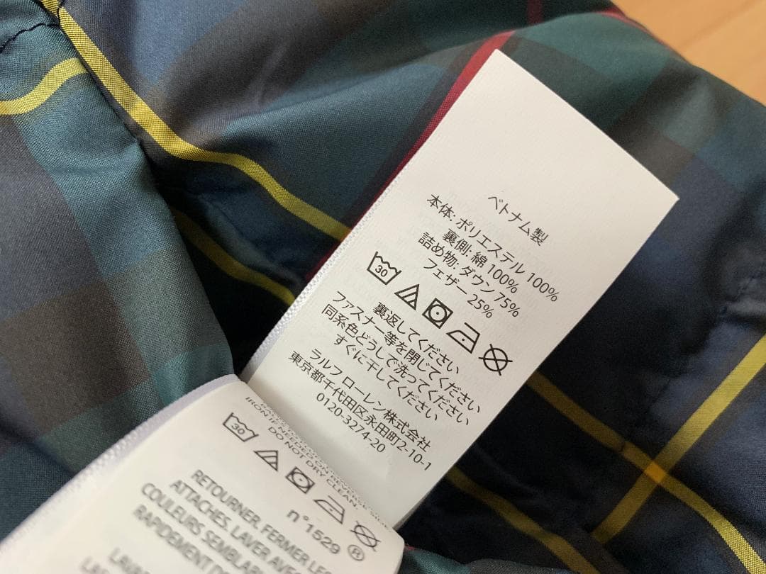 POLO RALPH LAUREN☆レディースダウンベスト☆アウターS~M相当