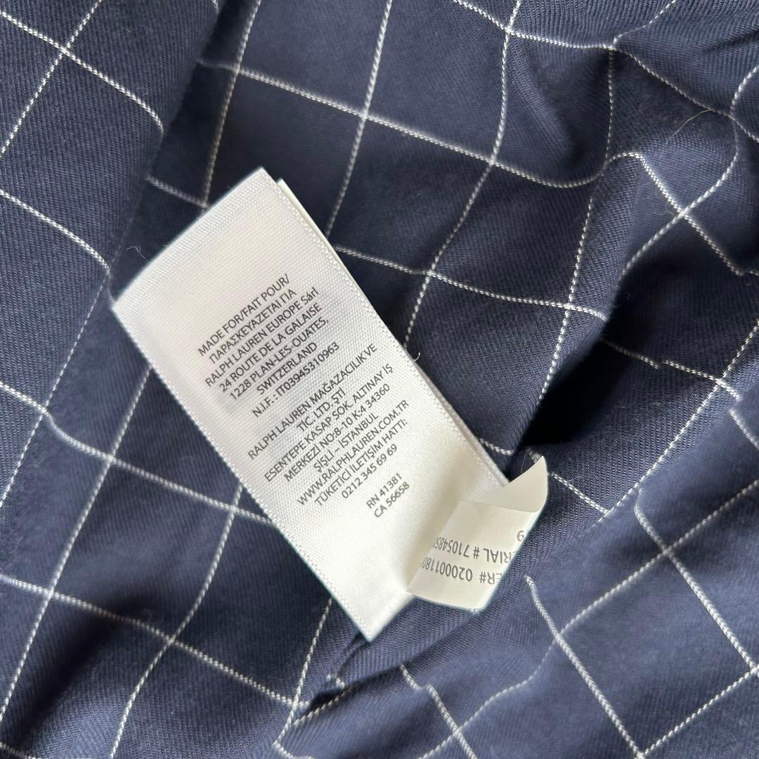 【美品】ポロラルフローレン 現行 スイングトップ ネイビー L ポニー 刺繍ロゴ