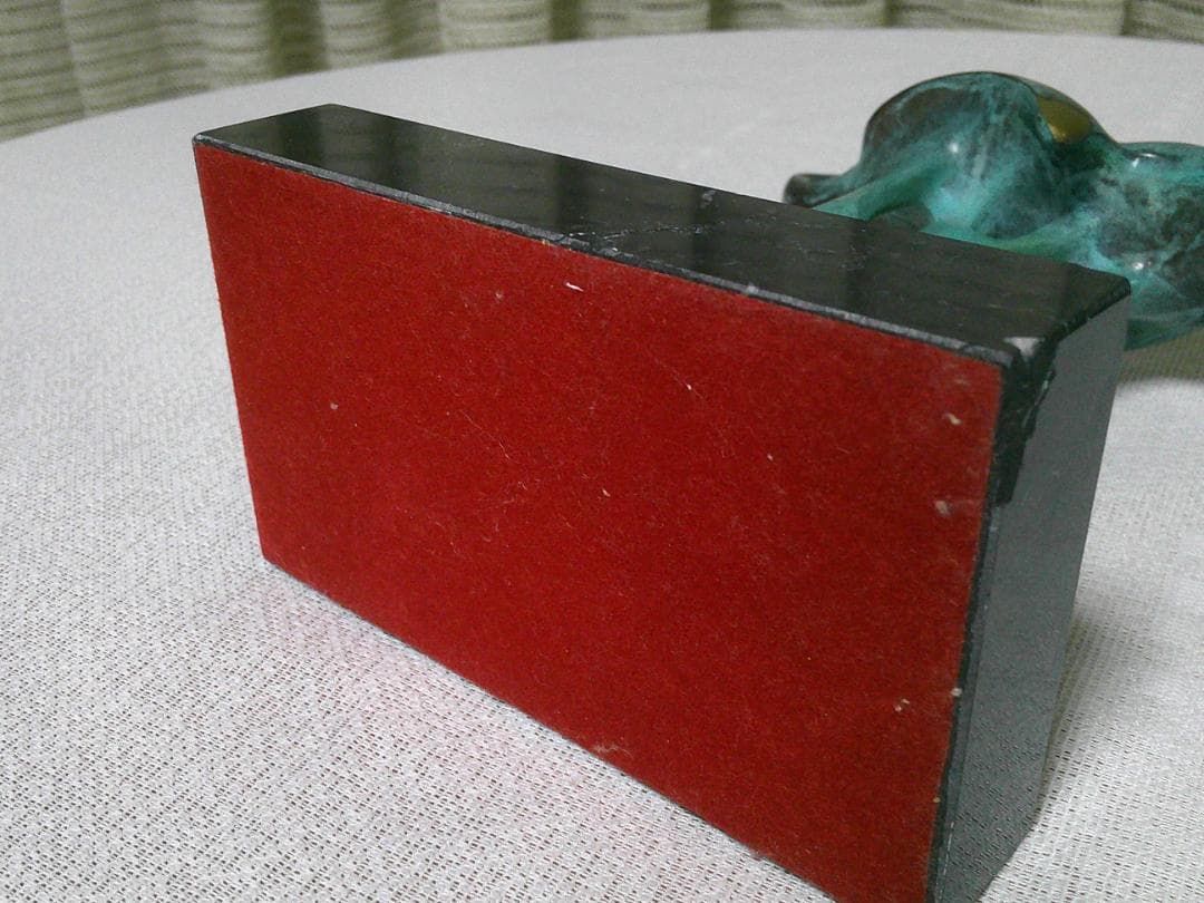 アンティーク モダン 【ブロンズ像 フラミンゴ】 デコアート 20cm 2kg