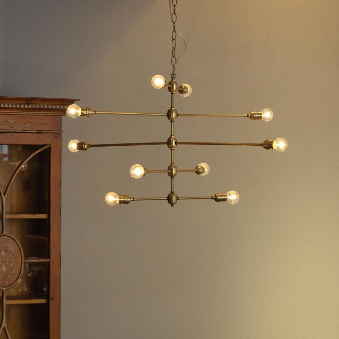 【美品】 POINT No.39 シャンデリア　10灯