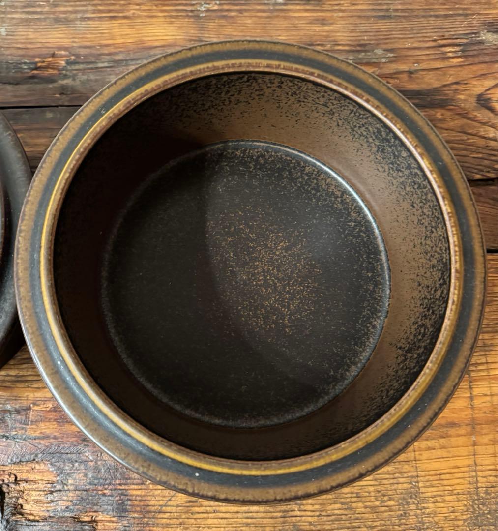 ARABIA RUSKA 大キャセロール 2個 (2サイズ)蓋1個付き