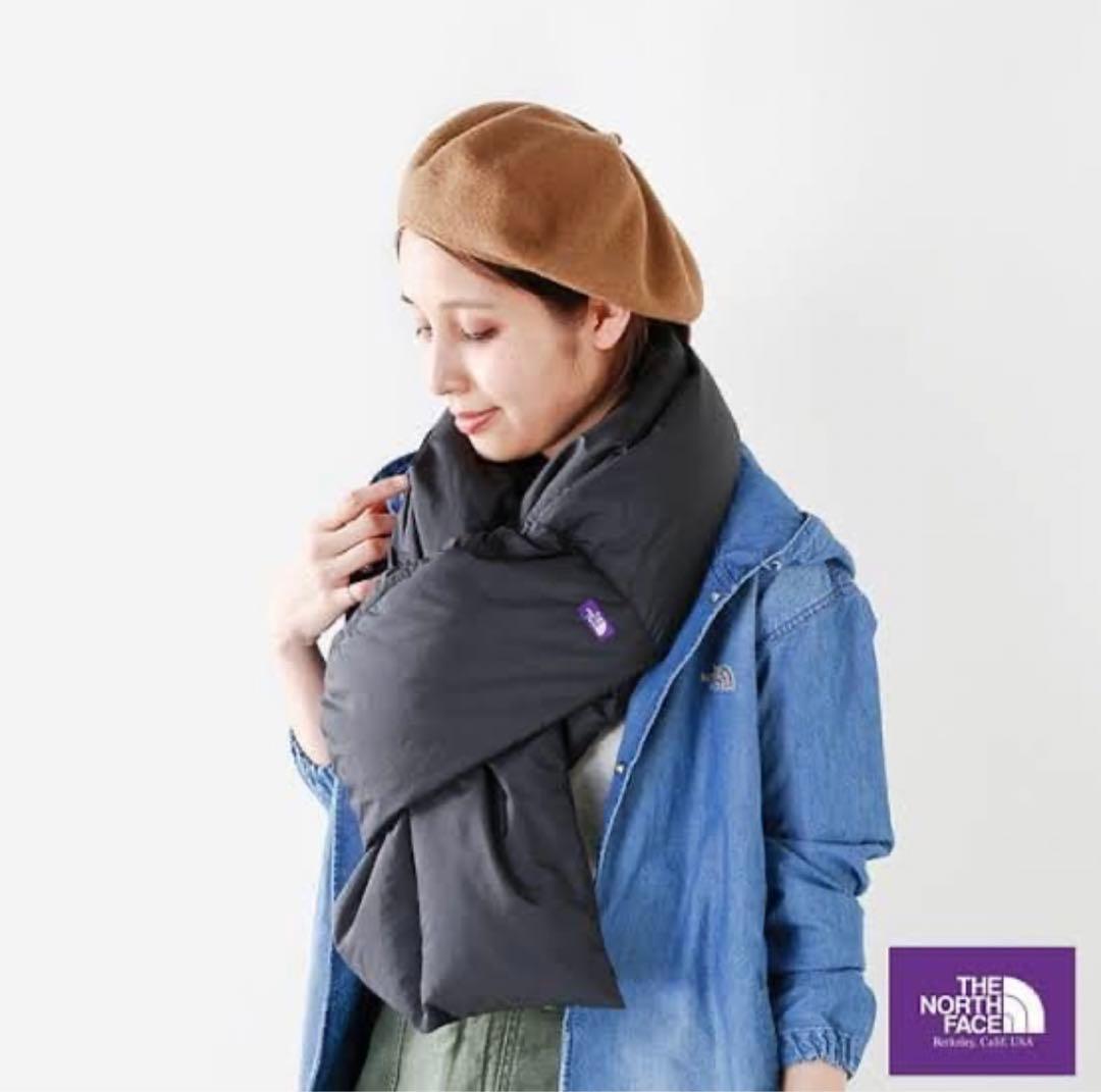 THE NORTH FACE ノースフェイス パープルレーベル ダウンマフラー