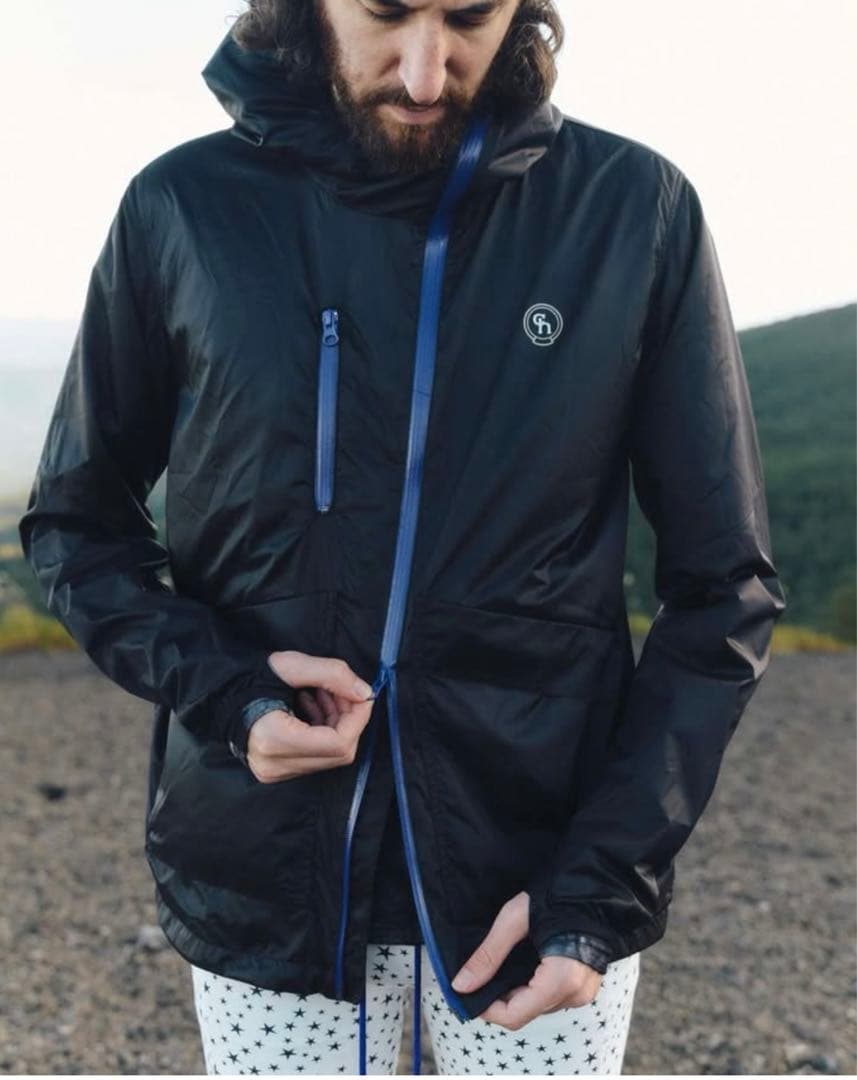 charbon running シャルボン パーカー ウィンドブレーカー S