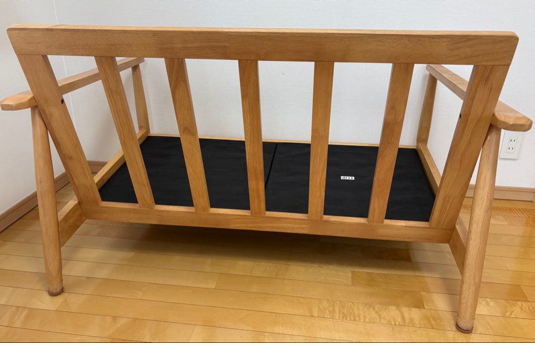 【ニトリ】ソファ 2人掛け 布張り 木製フレーム マイス