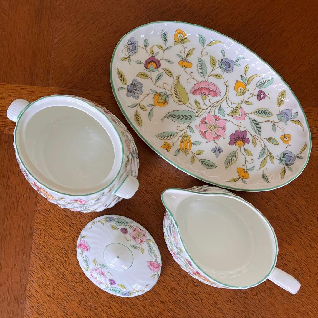 【未使用美品】ミントン★ハドンホール★テーブルセット