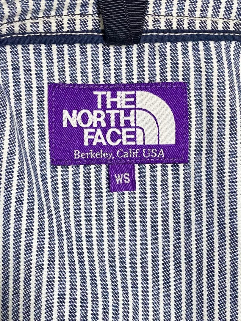 【ノースフェイス パープルレーベル】 ヒッコリーストライプ フィールドジャケット