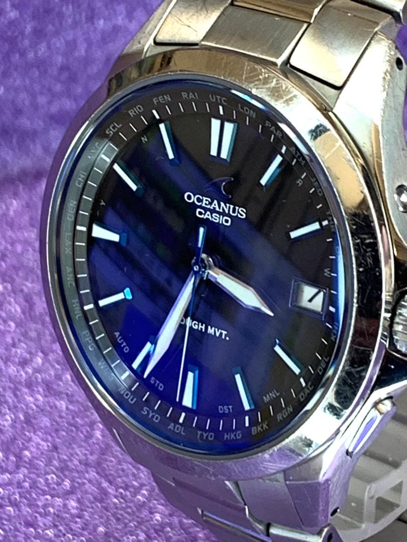 ★カシオ　OCEANSU MANTA OCW-S100-1AJF★