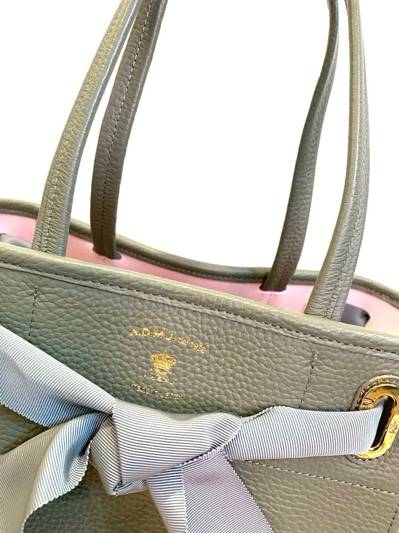 A.D.M.J リボントートバッグ