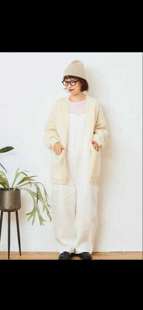 TUTIE tomomiさんコラボ リネンデニムサロペット