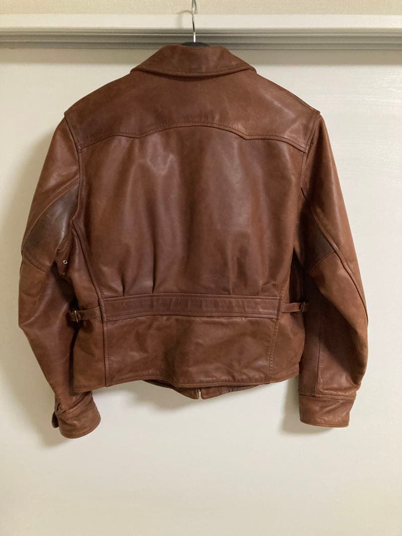 最終 Aero Leather Halfbelt 1930s エアロレザー 40