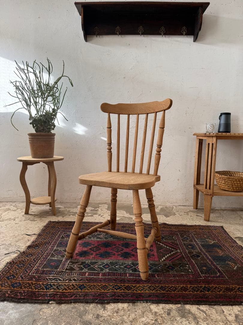 ビンテージ　ダイニングチェア　カフェチェア　剥離加工　no1