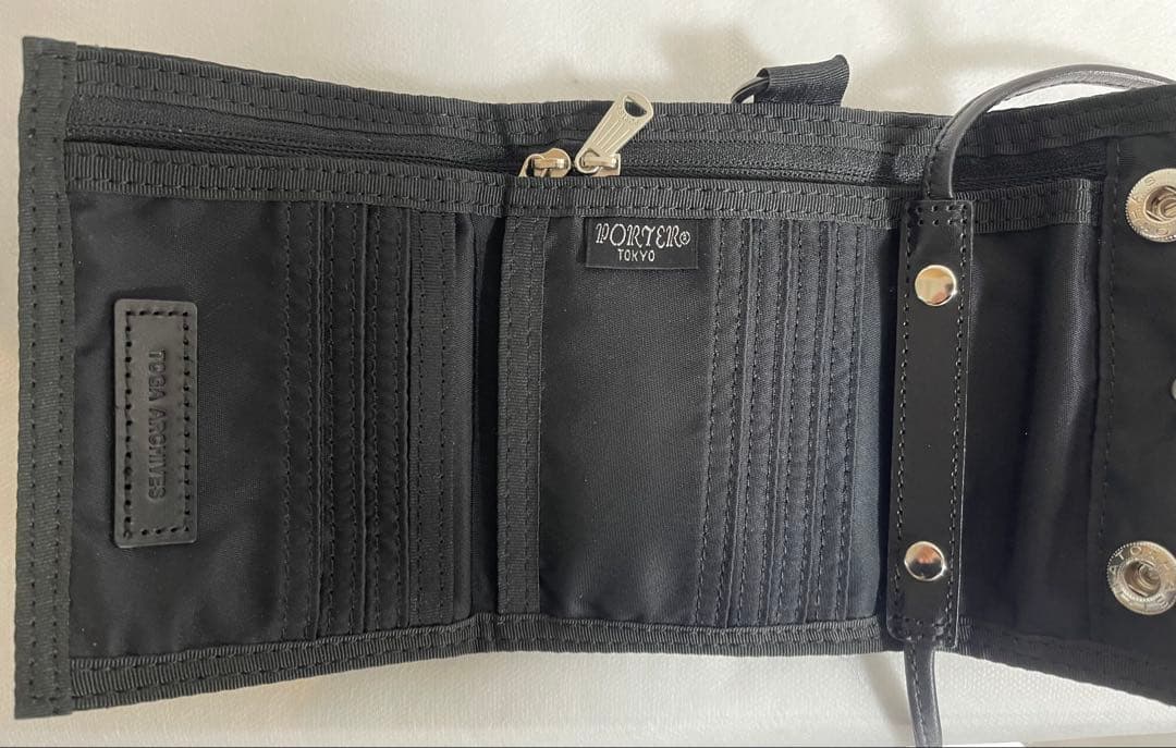 最終 toga×porter コラボ 財布 ブラック