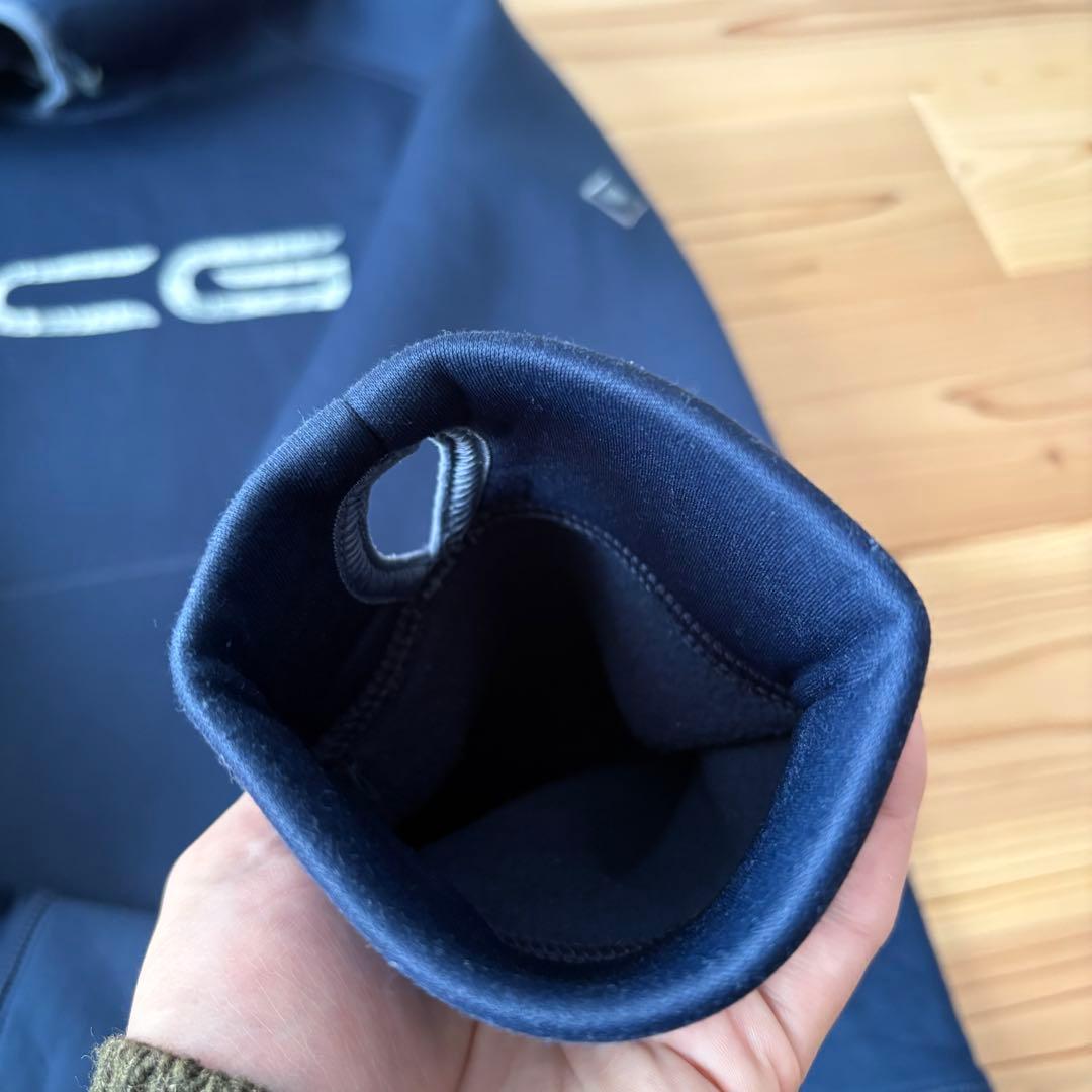 00s NIKE ACG 裏起毛 サムホール パーカー 紺