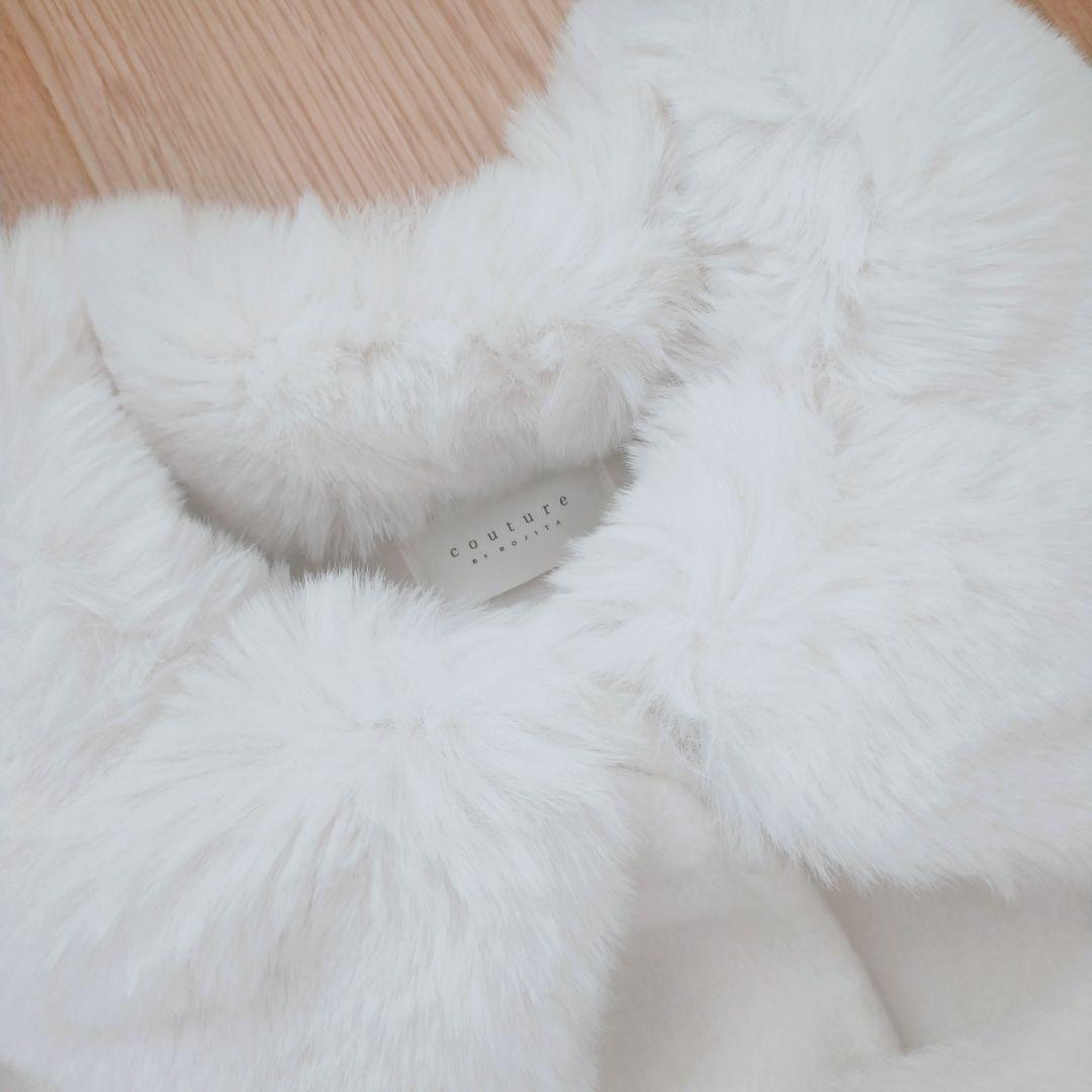 couture BY ROJITA ウエストレースアップロングコート ロジータ