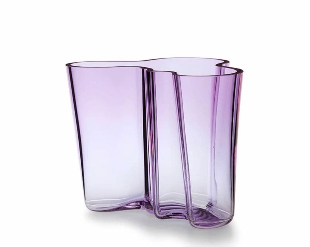 イッタラ アルヴァ　アアルト　ベース　アメジスト　限定品　160mm