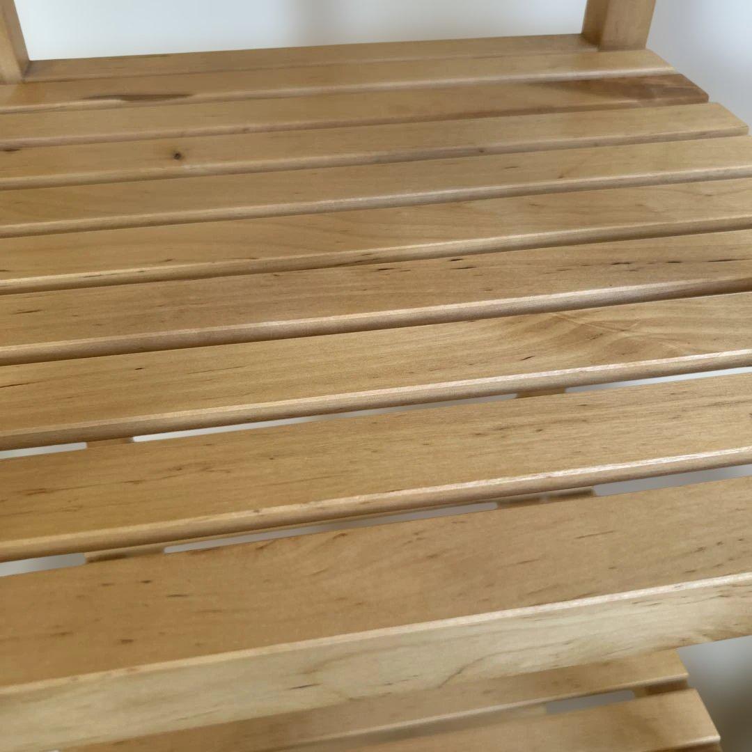 イケア IKEAモルゲル 木製棚　最終価格