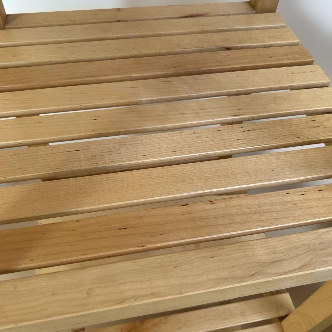 イケア IKEAモルゲル 木製棚　最終価格