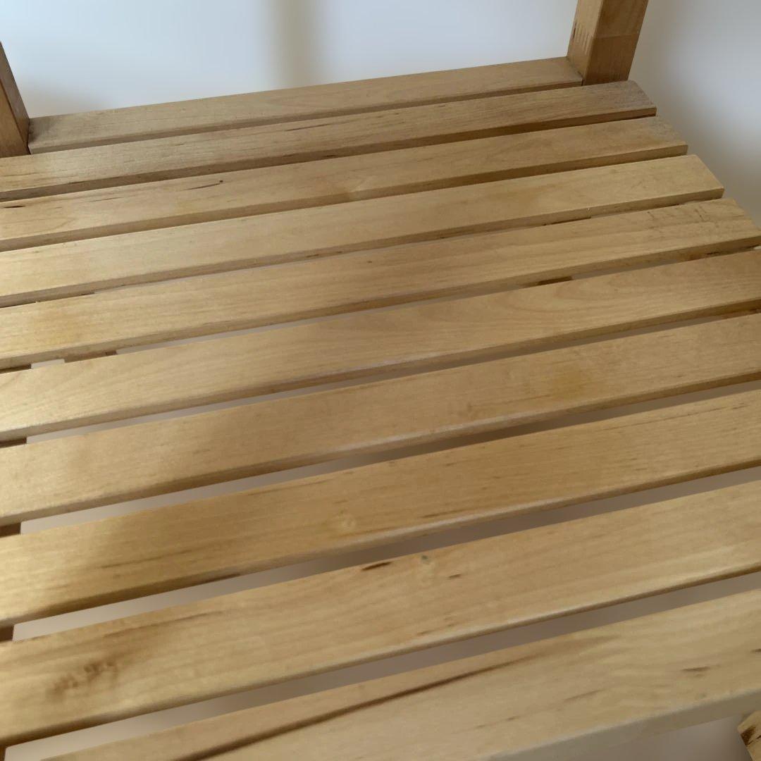 イケア IKEAモルゲル 木製棚　最終価格